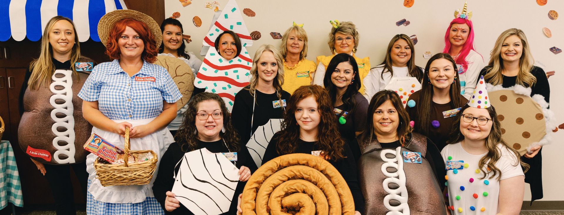 Ascend employees dressed up for Halloween