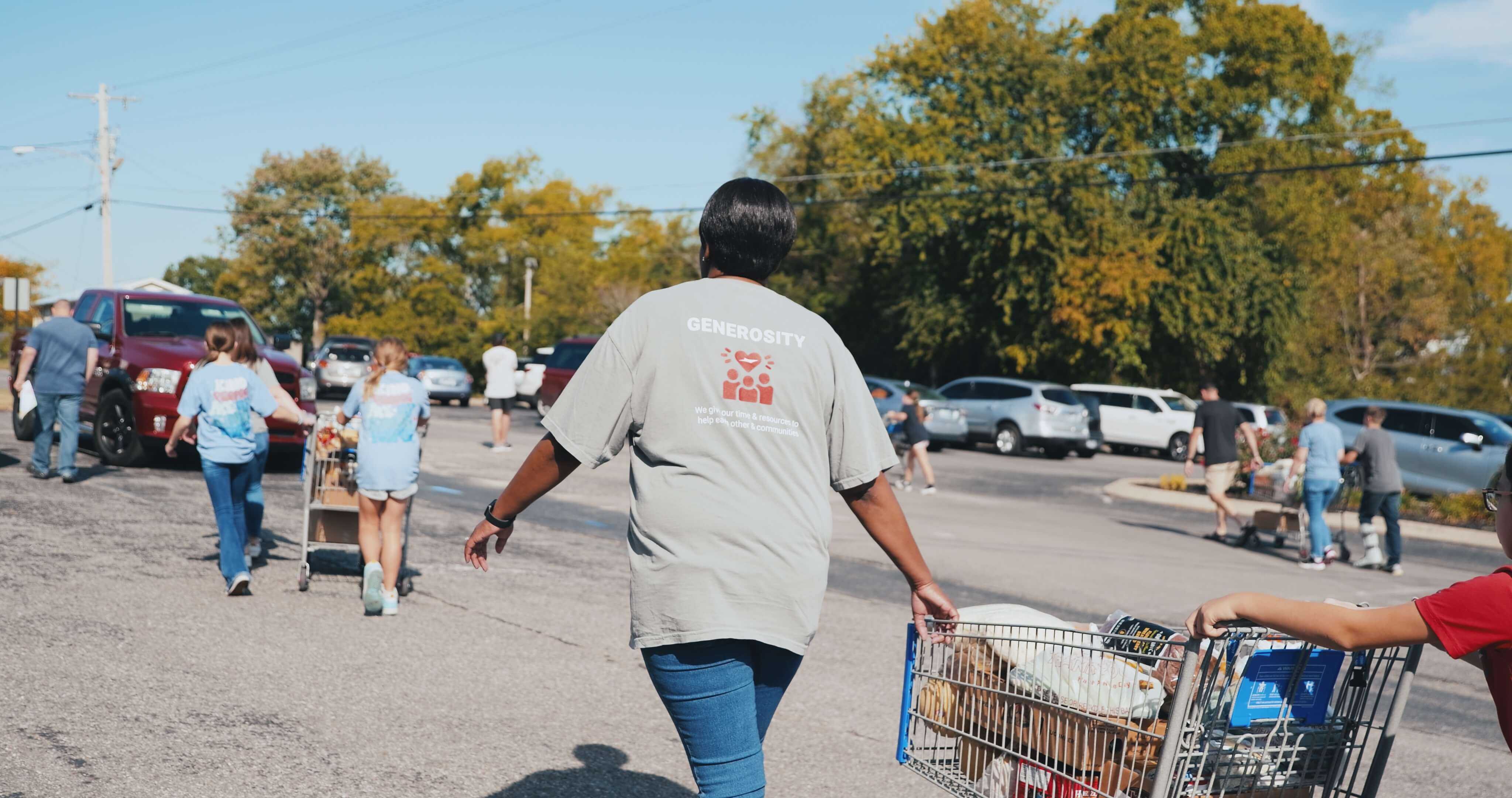 Ascend employees volunteering