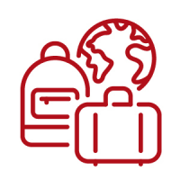 Suitcase travel icon