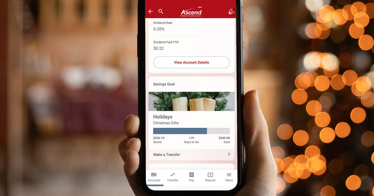 Preparing for the Holidays: Start… | Ascend Federal Credit Union