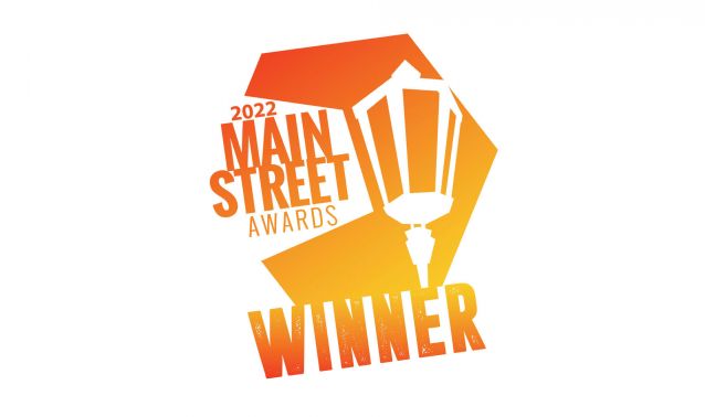 Main street awards 2022 winner emblem