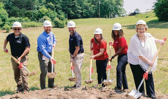 Ascend leadership breaks ground on new McMinnville branch