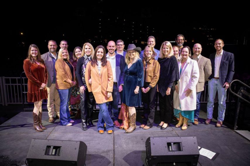 Ascend team at Champions for Children event