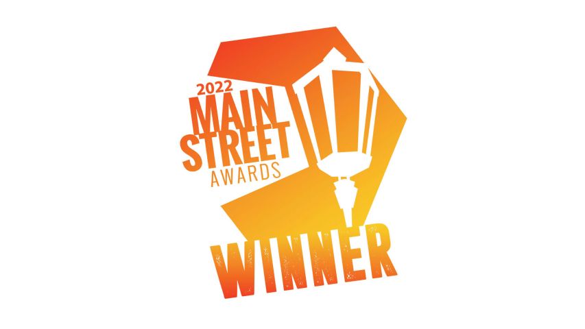 Main street awards 2022 winner emblem