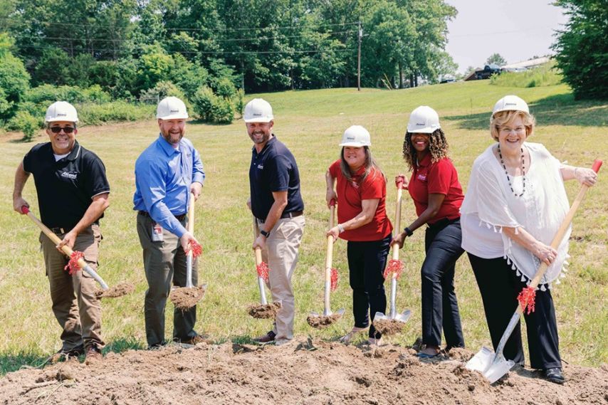 Ascend leadership breaks ground on new McMinnville branch