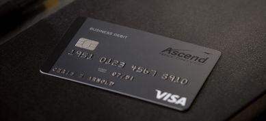 Ascend business debit card