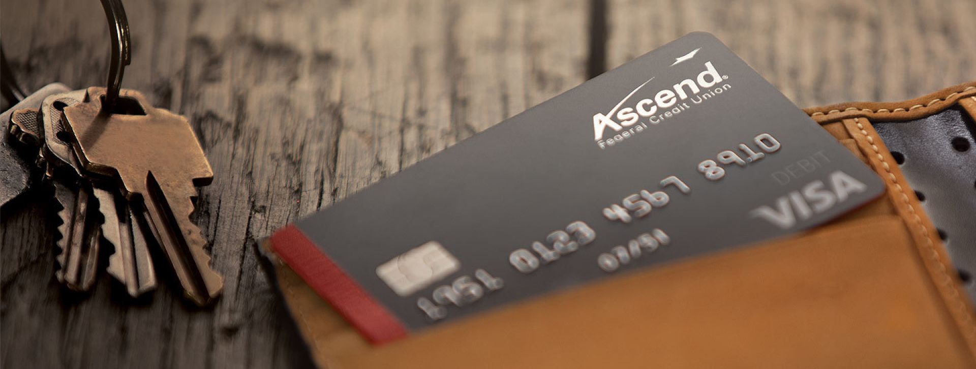 Ascend debit card in wallet